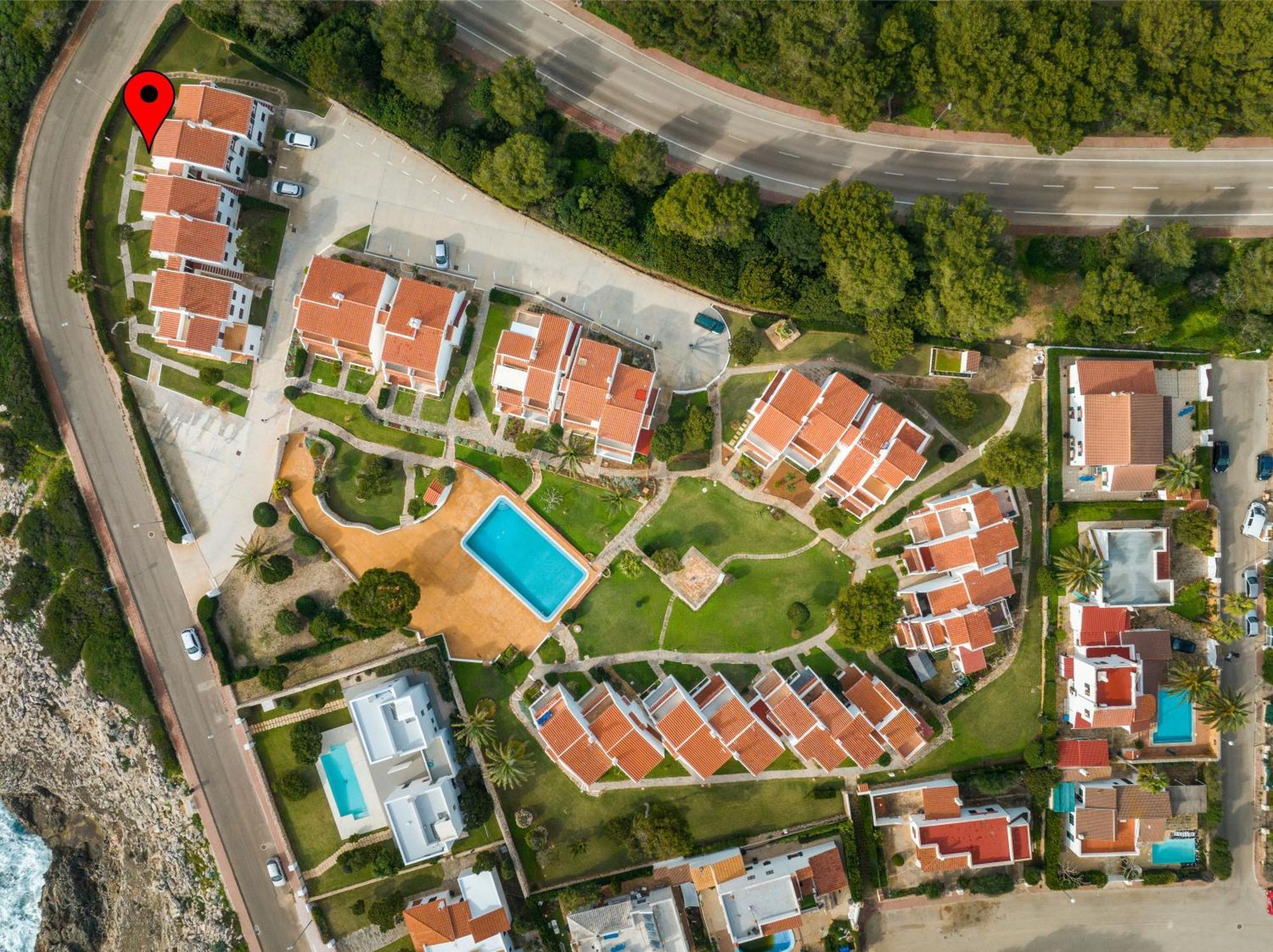 Vista Faro-Apartamento Con Balcon Que Mira Al Mar Cala en Bosch Exteriér fotografie