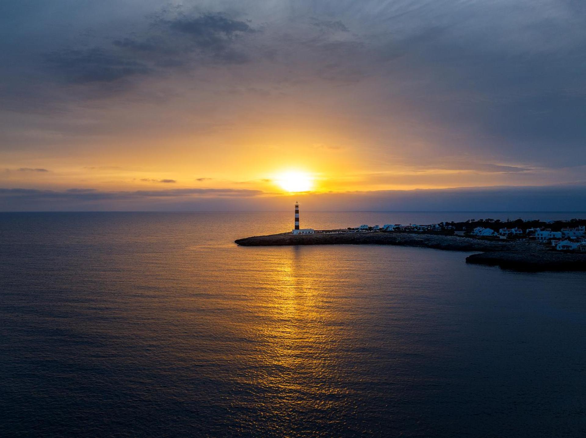 Vista Faro-Apartamento Con Balcon Que Mira Al Mar Cala en Bosch Exteriér fotografie