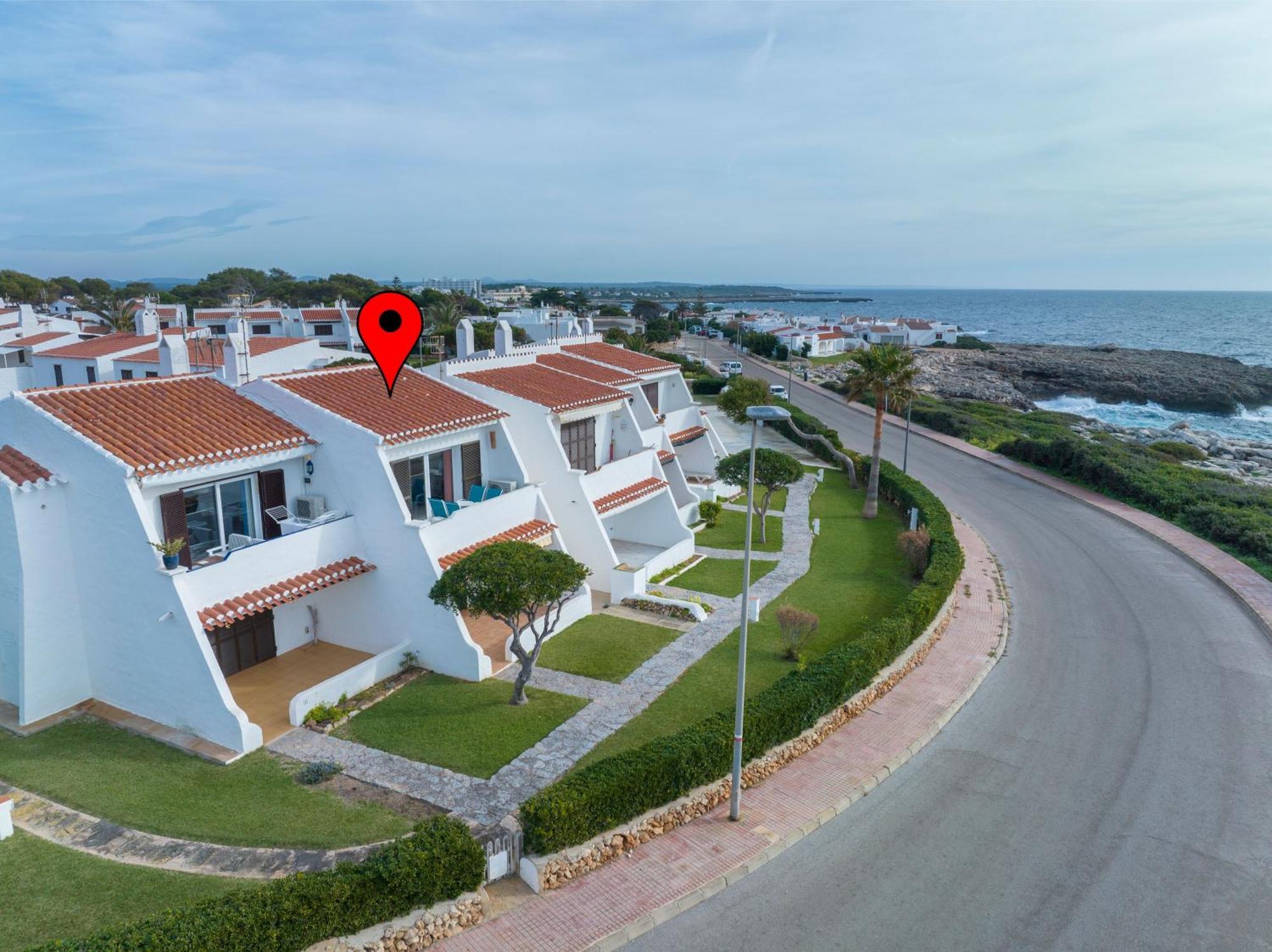 Vista Faro-Apartamento Con Balcon Que Mira Al Mar Cala en Bosch Exteriér fotografie